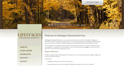 Desktop Screenshot of lifestagesfinancialservices.com